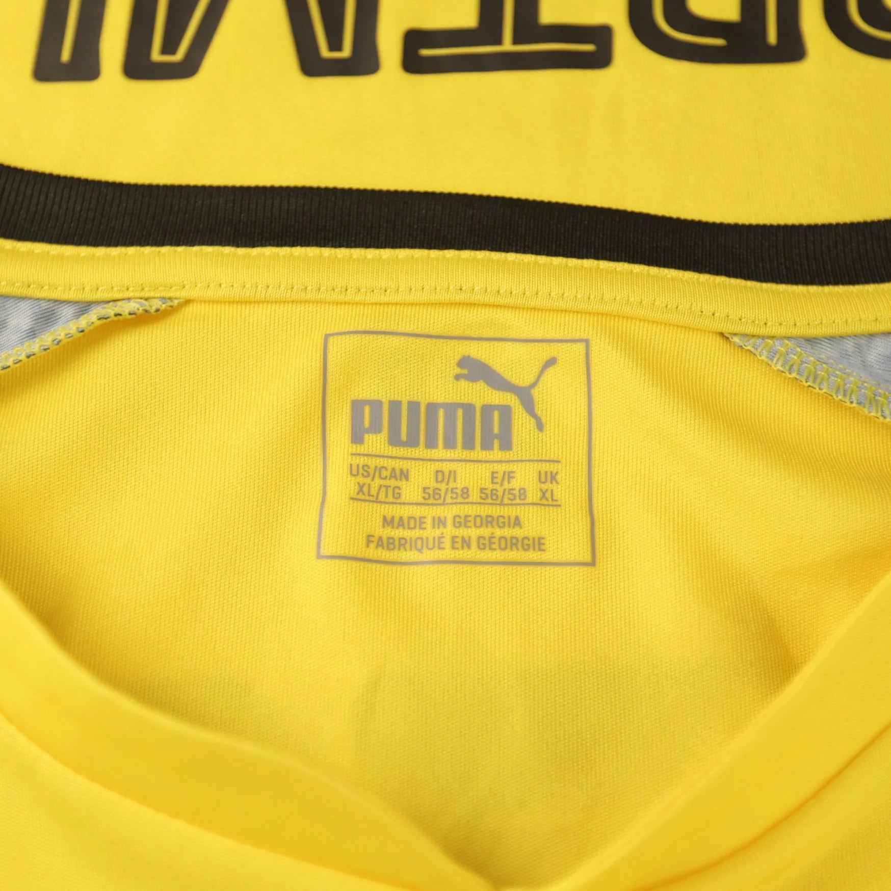 Borussia Dortmund 16/17 UCL Home - Pulisic - Size XL - Authentic Puma