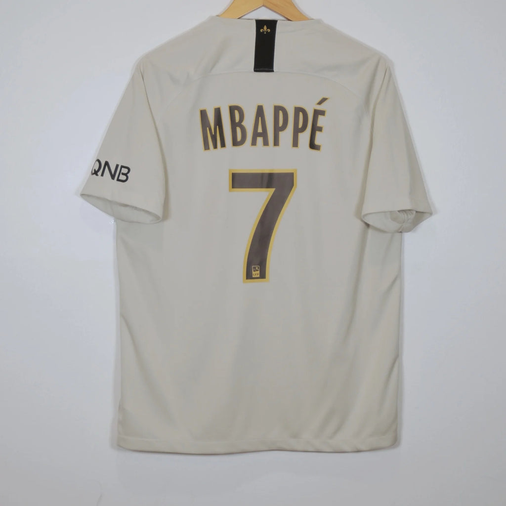 PSG 18/19 Away - Kylian Mbappe - Size L - Authentic Nike