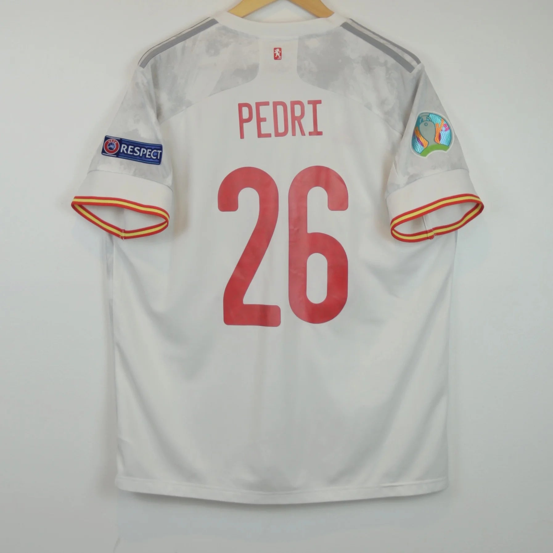 Spain 2020 Away - Pedri - Size XL - Authentic Adidas