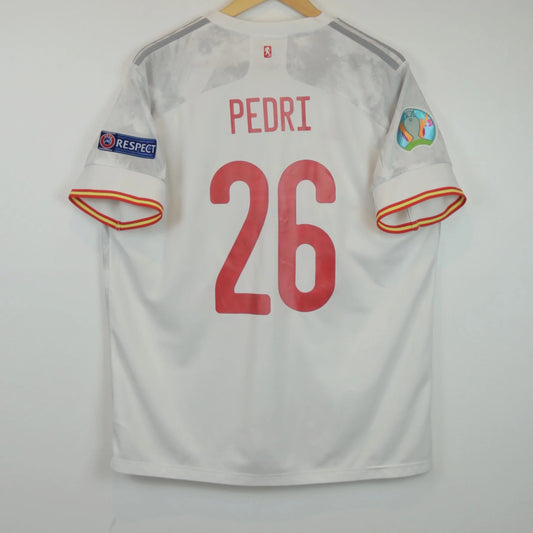 Spain 2020 Away - Pedri - Size XL - Authentic Adidas