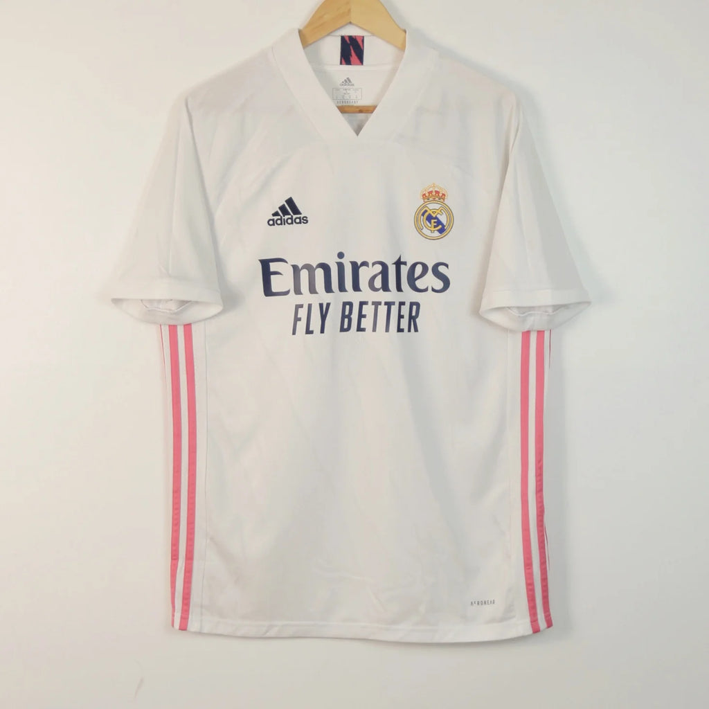 Real Madrid 20/21 Home - Karim Benzema - Size M - Authentic Adidas