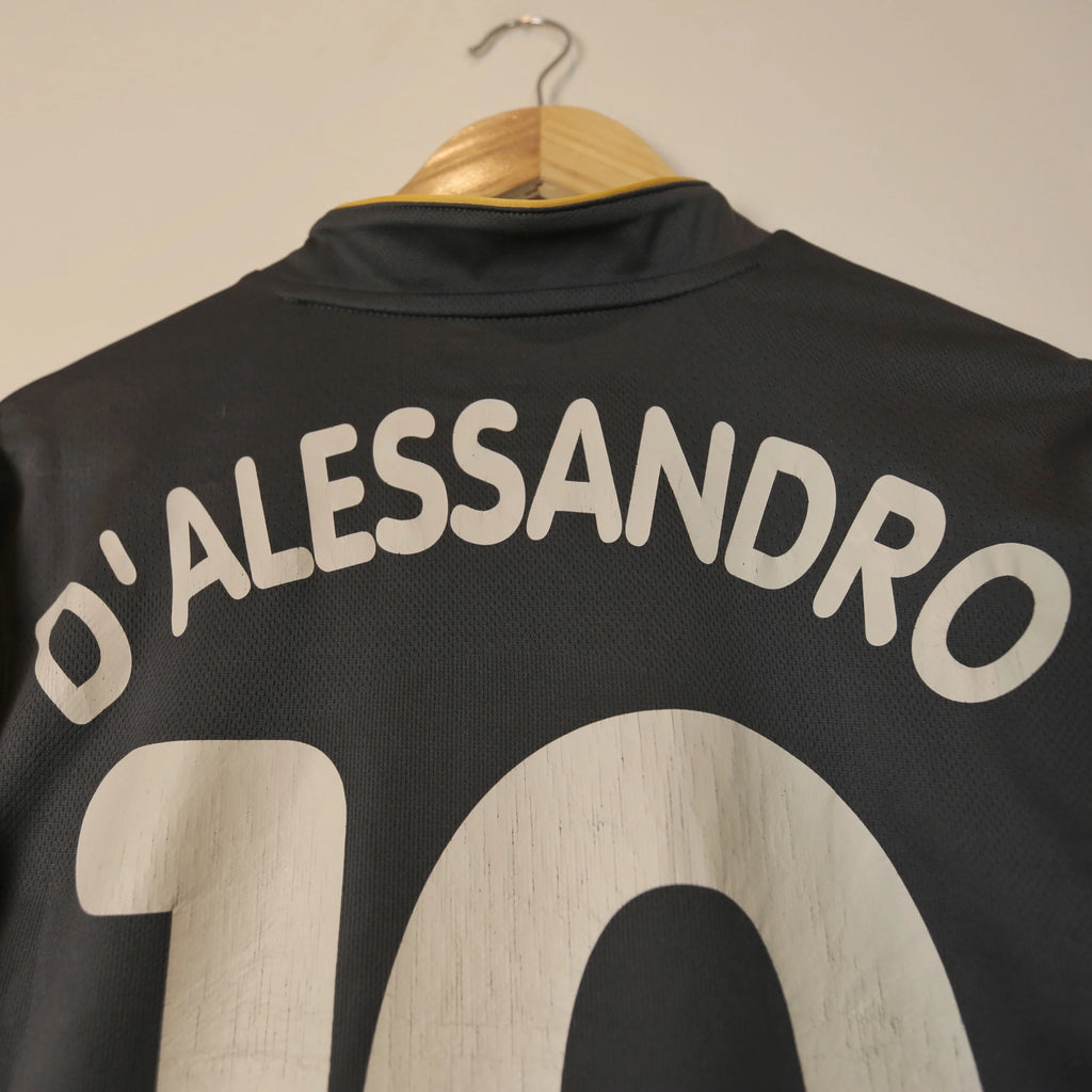 Wolfsburg 03/04 Away - Andrés D'alessandro - Size L - Authentic Puma