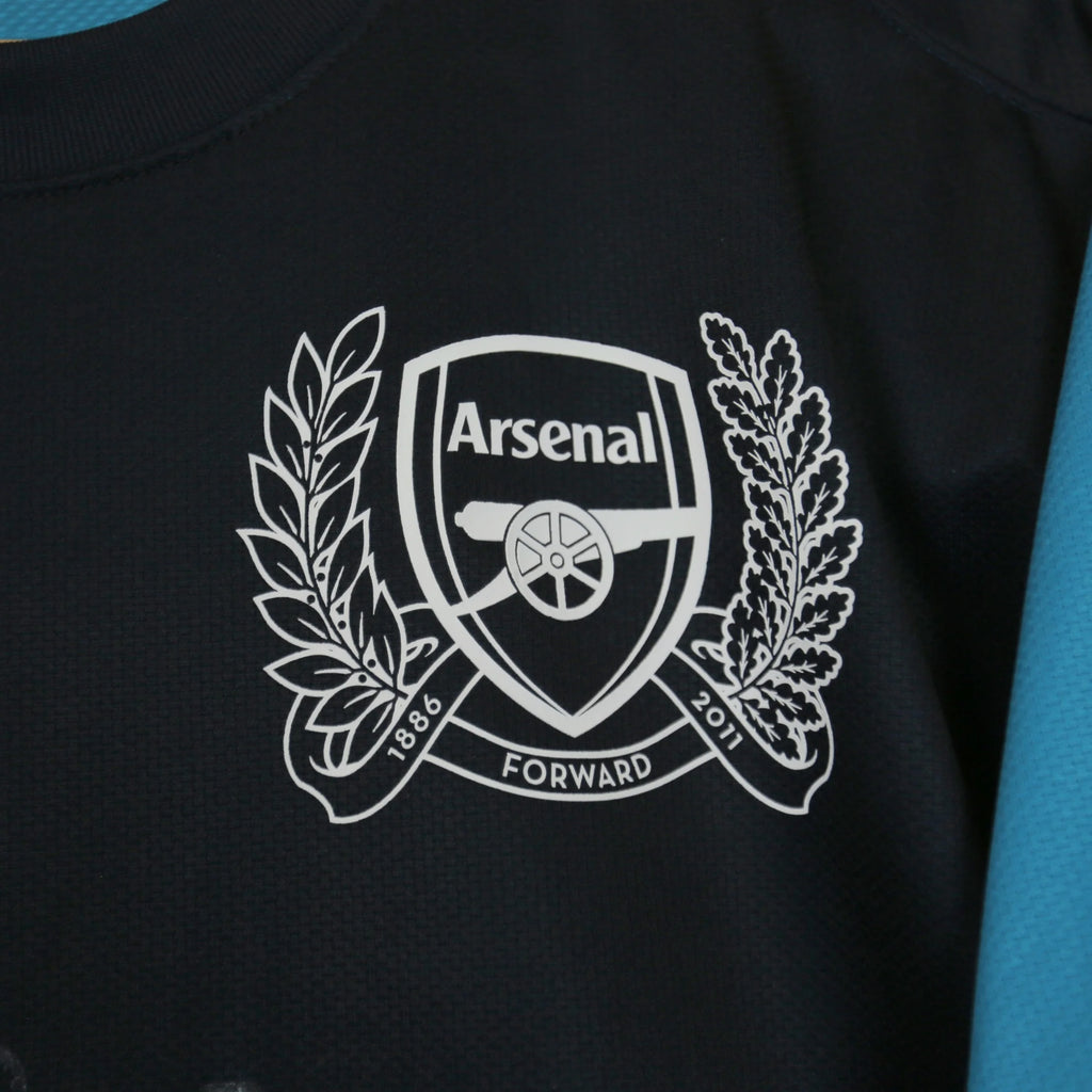 Arsenal 11/12 Away - Arteta - Size L - Authentic Nike