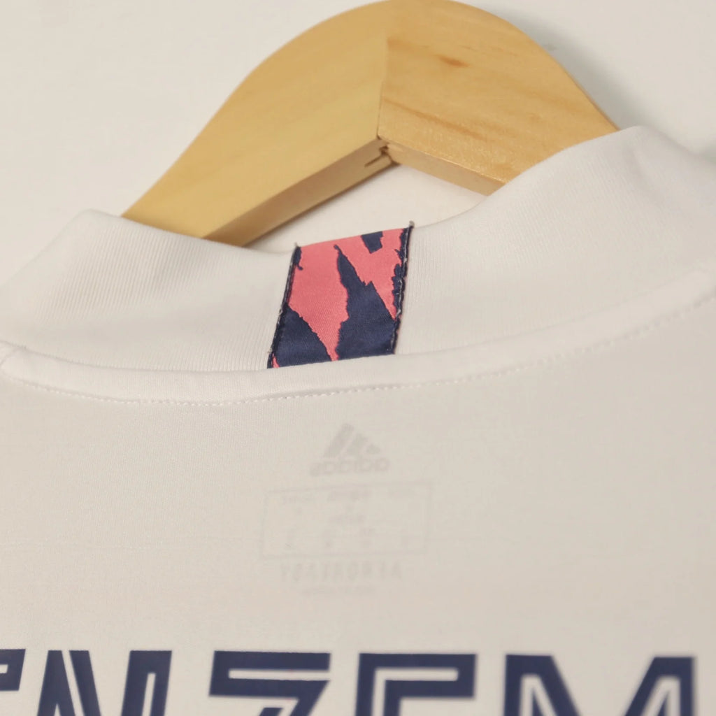 Real Madrid 20/21 Home - Karim Benzema - Size M - Authentic Adidas