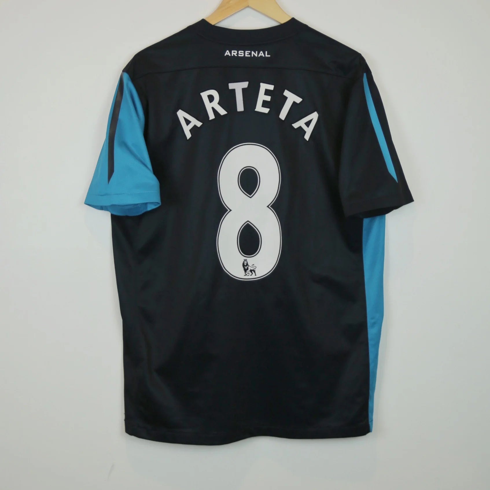 Arsenal 11/12 Away - Arteta - Size L - Authentic Nike